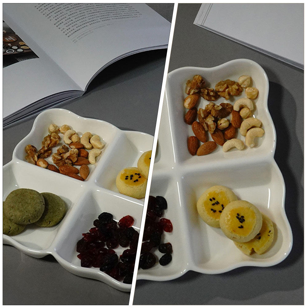 Plato de Cerámica con 4 Compar - Food In Japanese Snacks reseña y precio