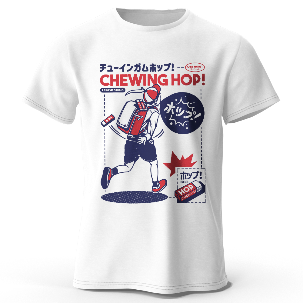 Camiseta con estampado dibujad - Food In Japanese Snacks reseña y precio