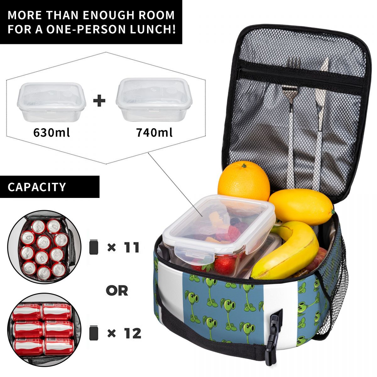 Bolsa de Almuerzo Infantil con - Zombie Snacks reseña y precio