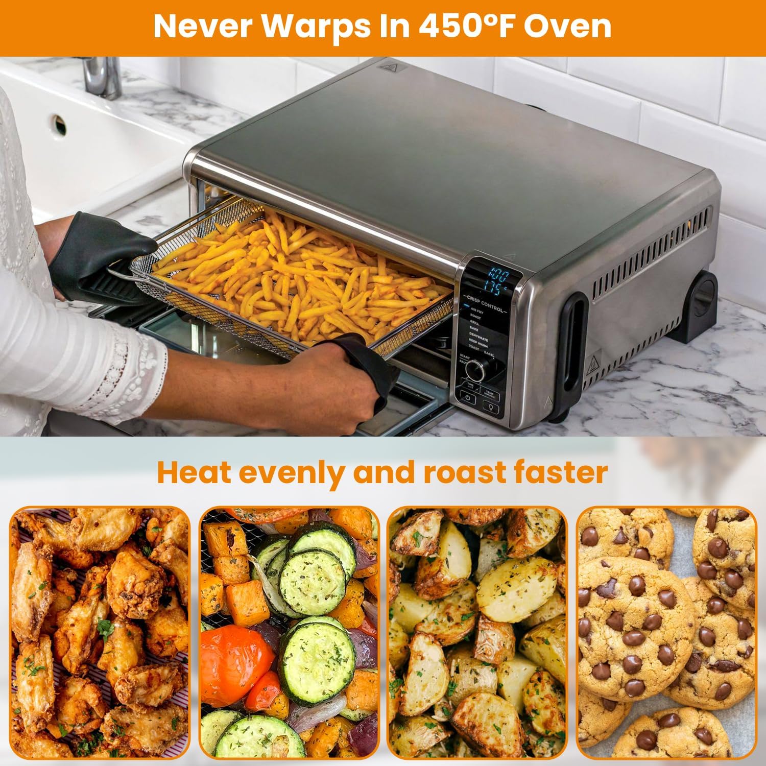 Cesta de horno para freidora d - Ninja Air Fryer Dt201 reseña y precio